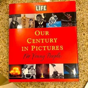 NEW! ❤️ LIFE: OUR CENTURY IN PICTURES FOR YOUNG PEOPLE HARDCOVER BOOK-FAB PHOTOS